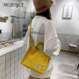 Canvas Crossbody Bags Solid Small Summer Lady Shoulder Handbags