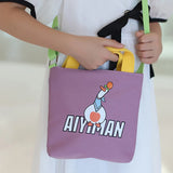 Canvas Crossbody Hand Bag Cartoon Women Handbags Zipper Purse