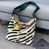 Canvas Printing Womens Messenger Bag Beach Shoulder Shopping Bags
