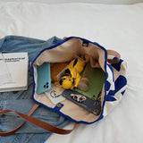 Canvas Shoulder Women's Bag Ladies Travel Shopper Bags For Women