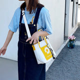 Canvas Diagonal Cross Bag Large Capacity Shoulder Bag Womens Messenger Bags