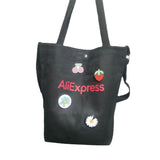Canvas Diagonal Cross Bag Casual Version Large Capacity Shoulder Bag