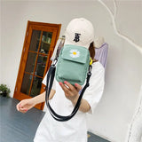 Canvas Diagonal Cross Bag Large Shoulder Bag Women Messenger Bags