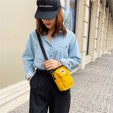 Canvas Diagonal Cross Bag Large Shoulder Bag Women Messenger Bags