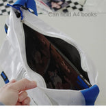 Canvas Diagonal Crossbody Bags Youth Casual Large Capacity