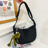 Plaid Crossbody Bag for Women Shoulder Bag Solid Messenger Bag