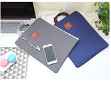 Canvas A4 File Folder Dual Buckles Filing Bag Waterproof Paper Organizer