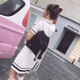 Canvas Drawstring Backpack School Gym Casual String Knapsack