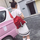 Canvas Drawstring Bags Backpack Sport Storage Bag Eco Friendly Cotton Backpack