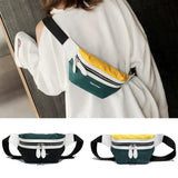 Canvas Banana Fanny Pack Waist Bag for Women