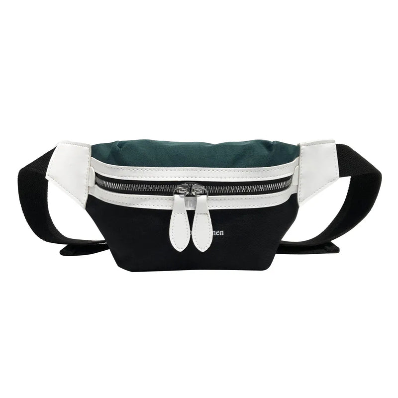 Canvas Banana Fanny Pack Waist Bag for Women Phone Pouch Belt Bag