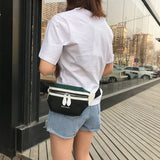 Canvas Banana Fanny Pack Waist Bag for Women