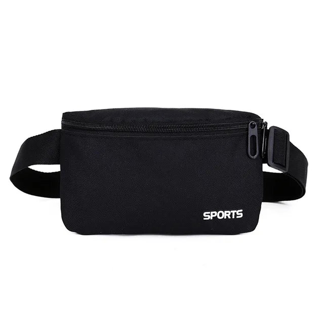 Colorful Waist Bag Unisex Fanny Pack Zipper Hip Pouch