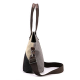 Canvas Patchwork Handbag Single Shoulder Bag Inclined Shoulder Purse Hot