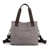 Canvas Patchwork Handbag Single Shoulder Bag Inclined Shoulder Purse Hot