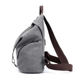 Canvas Female Backpack Multifuction Casual Backpack for Teenager Girls
