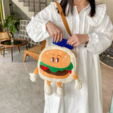 Canvas Female Creative Women's Shoulder Bags Ladies Crossbody Bags Holder