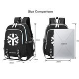 Arknights Backpack for School Boys Girls Student Bookbag Teenager Backpack for M