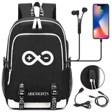 Arknights Backpack for School Boys Girls Student Bookbag Teenager Backpack for M