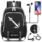 Arknights Backpack for Boys Girls Student Bookbag