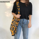 Canvas Handbag Large Capacity Casual Shoulder Bag Women Totes