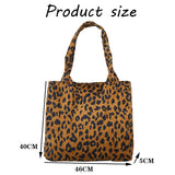 Canvas Handbag for Women Large Capacity Casual Shoulder Bag Totes