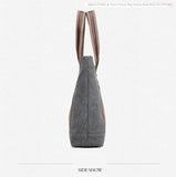 Canvas Shoulder Bag for Women Large Capacity Shopping Bag