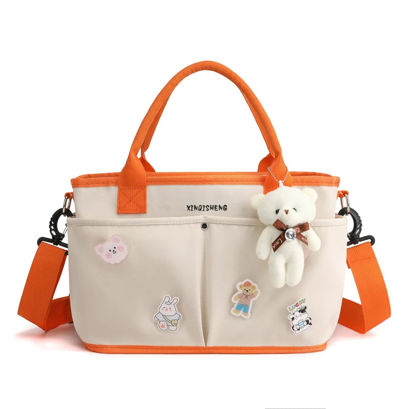 Canvas Handbags For Women Diaper Bags Mummy Bag With multiple Bags