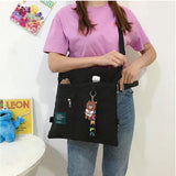 Canvas Handbags Shoulder Bags Youth Handbag Shopping Bags