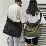 Canvas Japan Ins Bulk Schoolbag Student Handbag Shopping Bag Fitness Bag