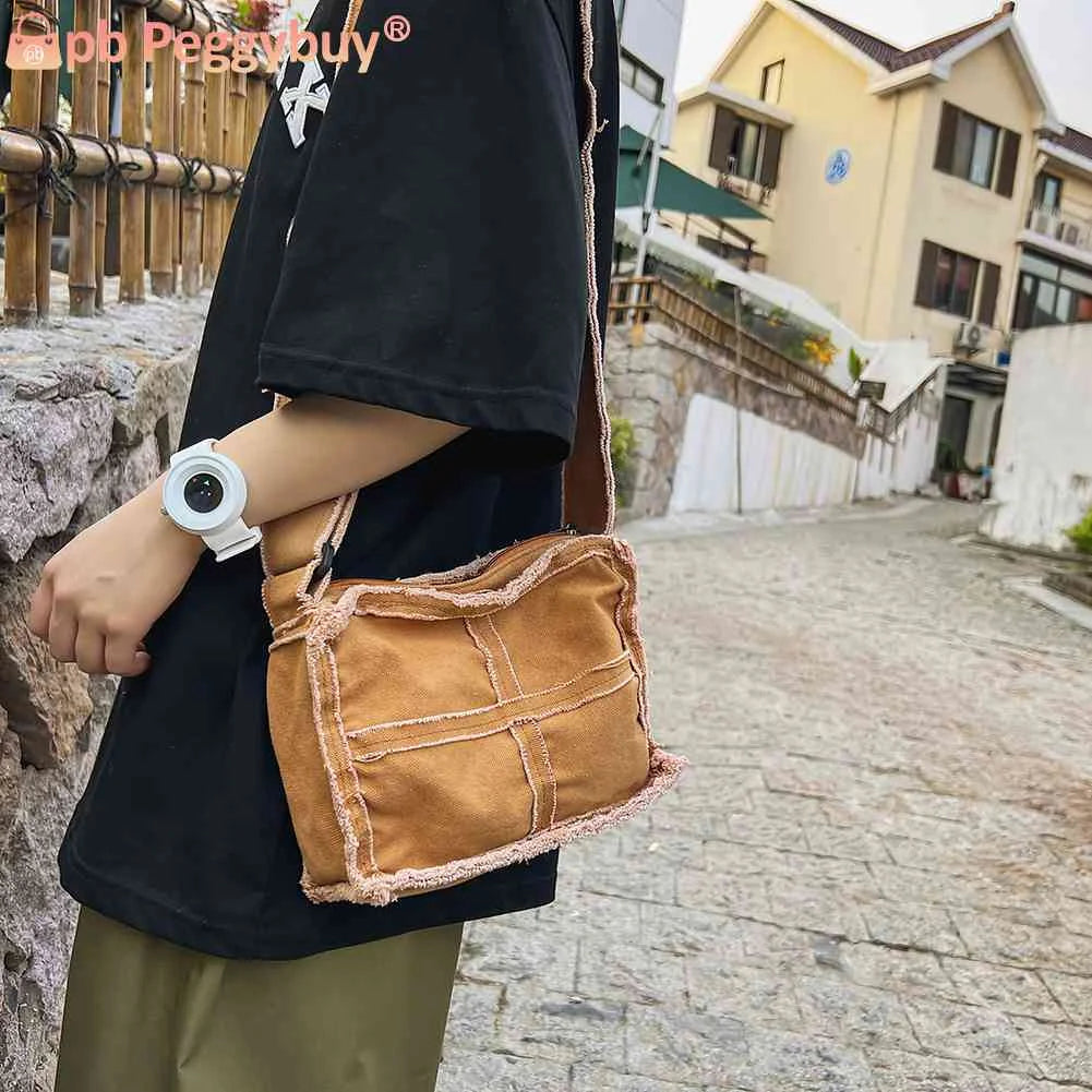 Canvas Ladies Cloth Handbags Soft Shopping Tote Vintage Casual Adjustable