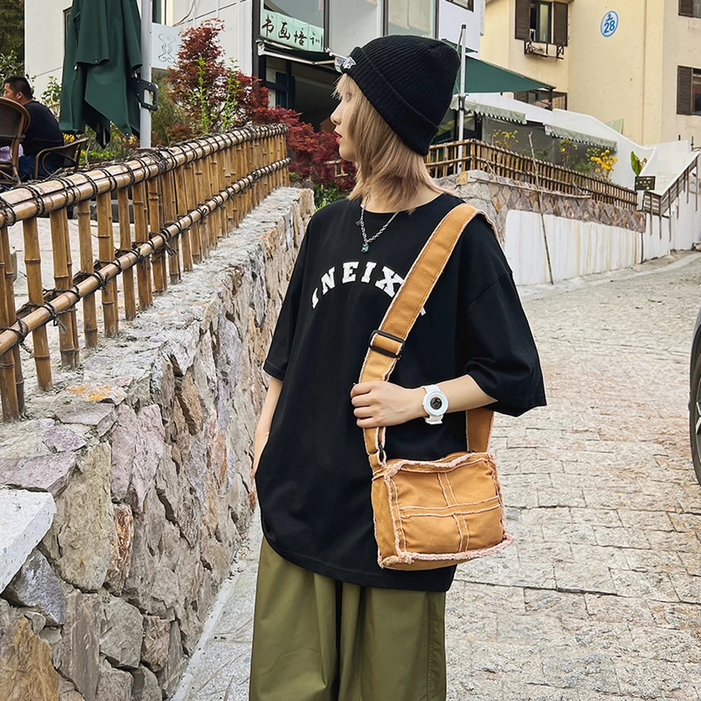 Canvas Ladies Cloth Handbags Vintage Literary Female Tote Bag