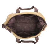 Canvas Leather Men Travel Bags Big Carry On Luggage Bags Handbag Duffel Bags