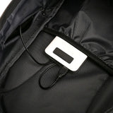 Canvas Luminous Backpack for School Teenagers Boys Girls USB Waterproof