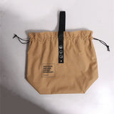 Canvas Lunch Bag Bento Box Handbag Picnic Dinner Container