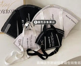 Reusable Canvas Mask Tote Bag