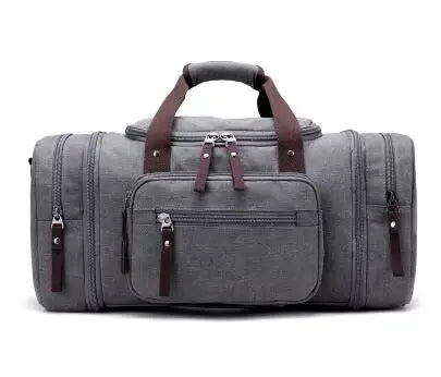 Canvas Men Large Capacity Travel Bags Vintage Shoulder Luggage Duffle Bag