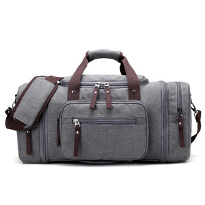 Canvas Men Large Capacity Travel Bags Vintage Shoulder Luggage Duffle Bag