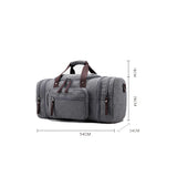 Canvas Men Large Capacity Travel Bags Vintage Shoulder Luggage Duffle Bag
