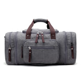 Canvas Men Large Capacity Travel Bags Vintage Shoulder Luggage Duffle Bag