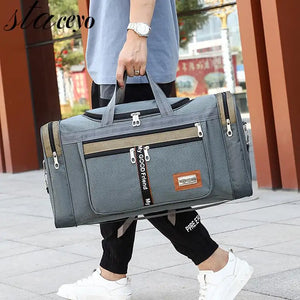 Canvas Travel Bag Outdoor Carry Luggage