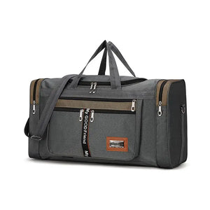 Canvas Men Travel Bag Large-capacity foldable portable travel bag