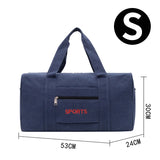 Canvas Men Travel Bags Weekend Large Capacity Handbag Duffle Bag
