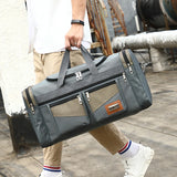 Canvas Men Travel Duffel Bag Large Capacity Sports Bag