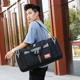 Canvas Men Travel Duffel Bag Large Capacity Sports Bag