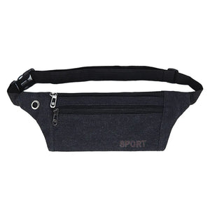 Canvas Men's Waist Packs Outdoor Sports Mountaineering Bag