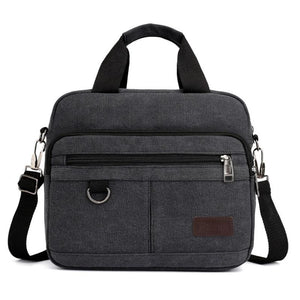 Canvas Vintage Shoulder Bag Crossbody Messenger Casual Business Travel Handbag