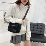 Anti Theft Yellow Messenger Bag for Women