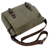 Canvas Messenger Bag For Men Vintage Briefcase Large Capacity Crossbody Bags
