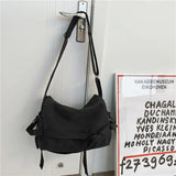 Canvas Messenger Bag Ladies Big Capacity Handbags Shoulder Bag